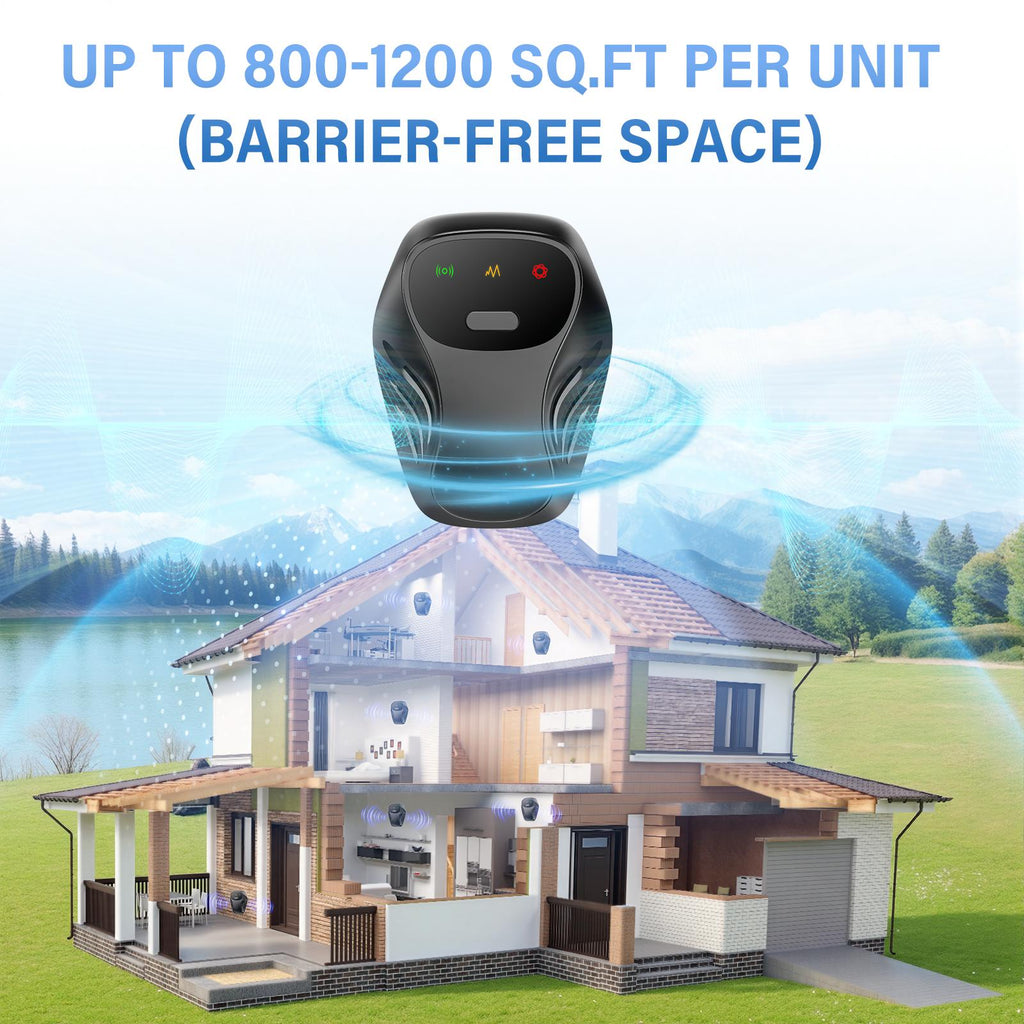 Ultrasonic Pest Repeller Plug In, Dual Speaker Rodent Indoor, Electronic Mouse Rat Insect Ant — image 2