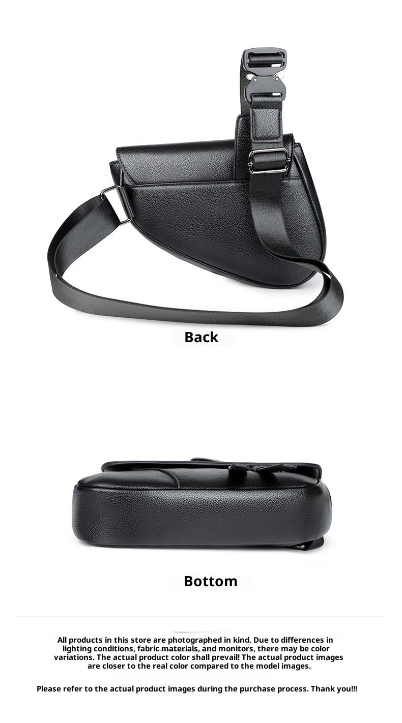Unisex Saddle Shoulder Crossbody Chest Bag