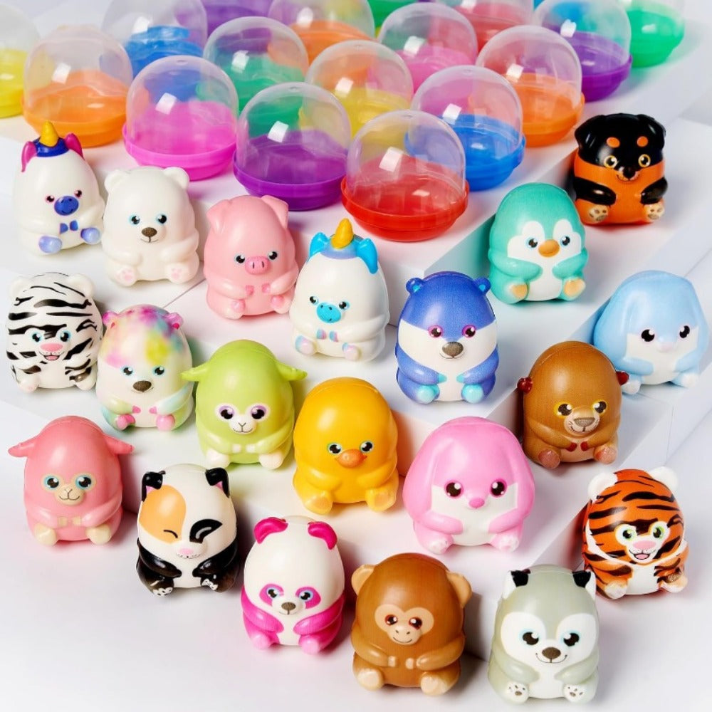 Mochi Squishy Toys 20 Pack, Slow Rising Cute Animal Squishies Bulk Party Favors for Kids, Classroom Prizes — image 3