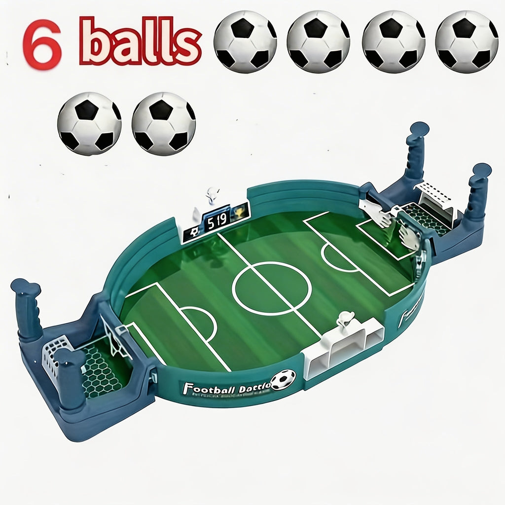 Tabletop Soccer Game for Kids, Portable 2 Player Football Board Game, Parent-Child Competitive Table Football Toy — image 18