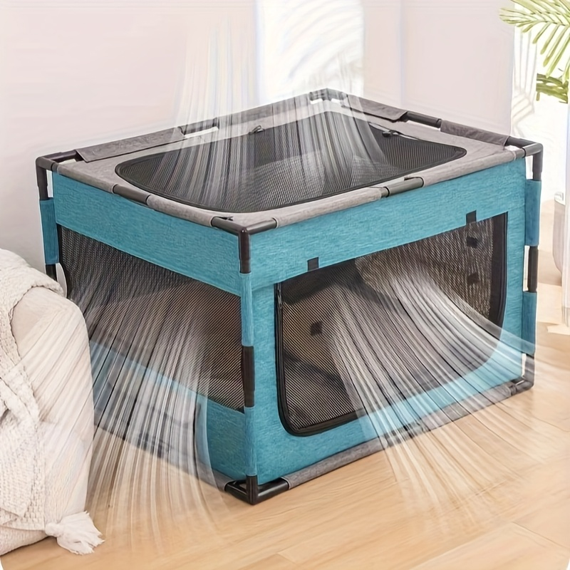 Plastic Pet Whelping Box & Indoor Playpen for Cats, Dogs, Kittens & Puppies, Assembleable, Ventilated — image 10