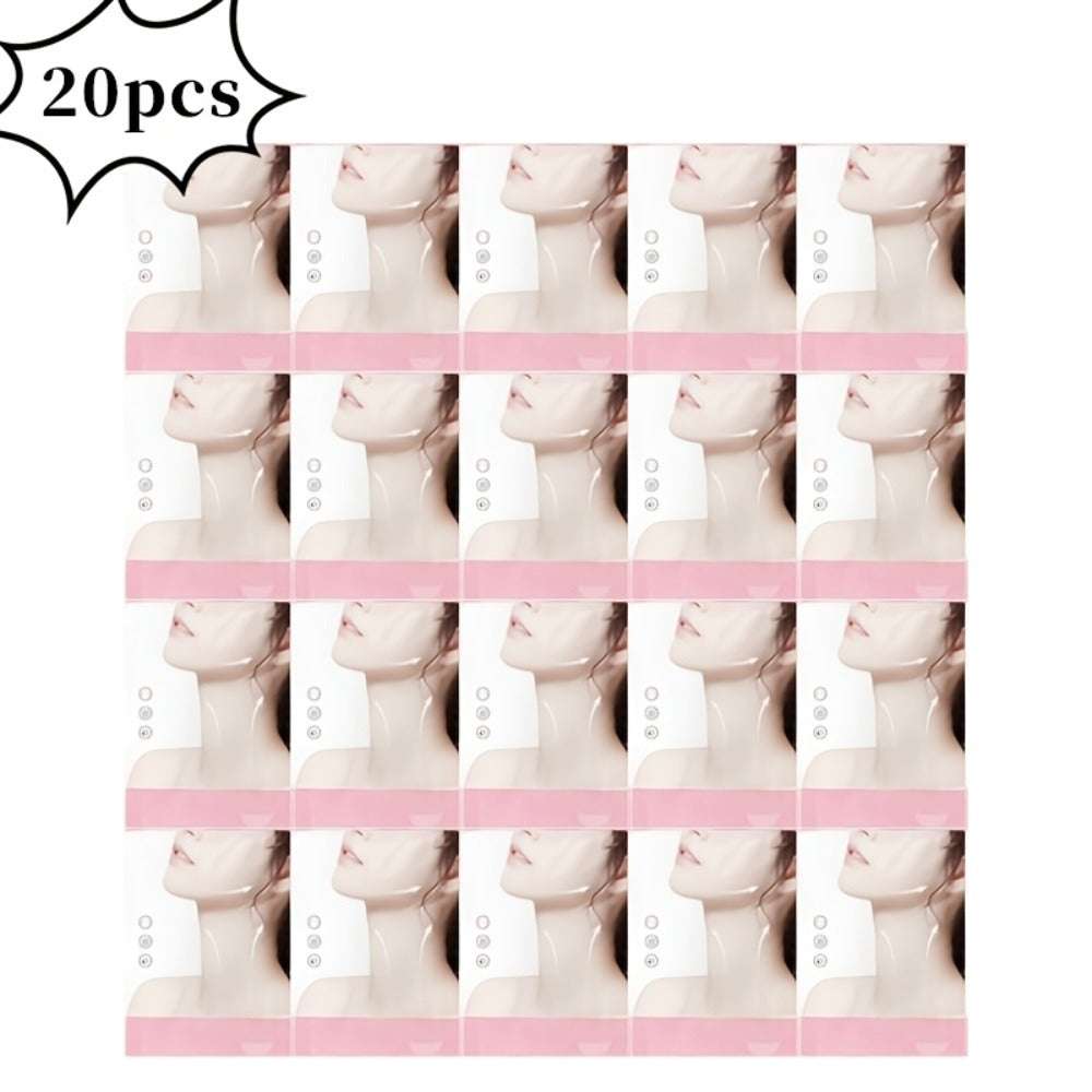 Niacinamide Collagen Neck Mask 20/30pcs - Deep Neck Care Beauty Mask for Women All Skin Types, Daily Neck Treatment Lifting G