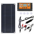 Solar Panel Kit High-Power with 100A Controller Extension Cable for RV Camping Outdoor Portable Power for Garden, Patio and Y