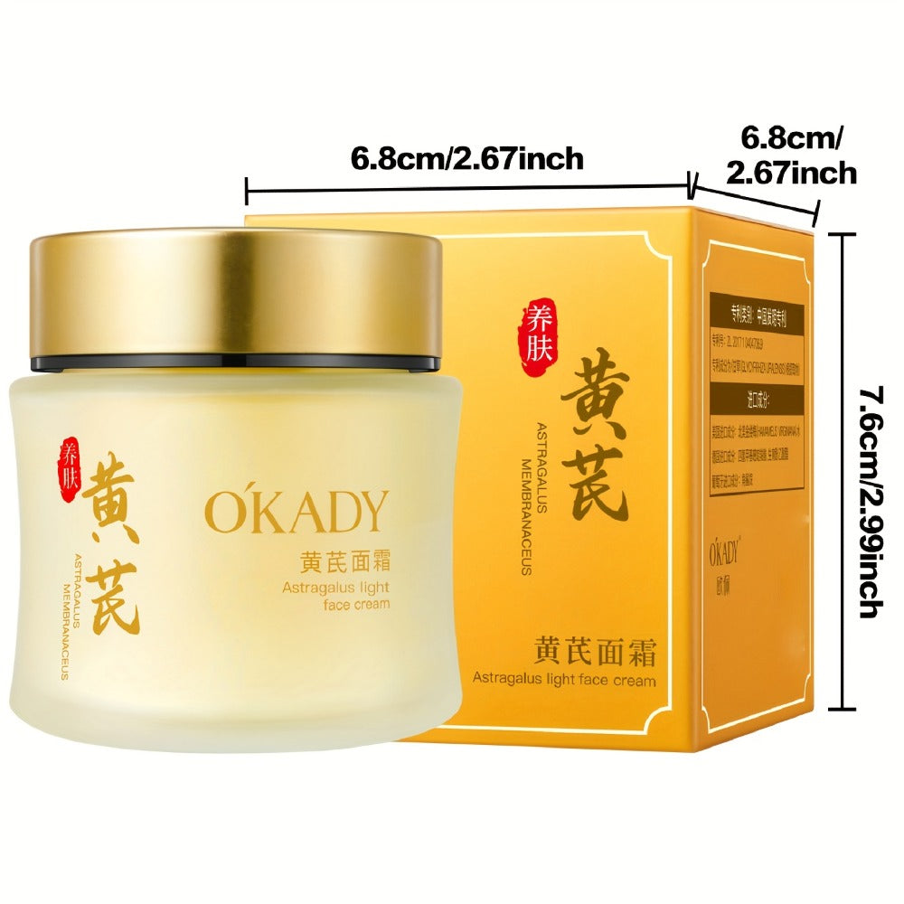 Face Cream Astragalus Root Extract Two-Pack with 100g Per Jar for Morning and Evening Moisturizing — image 5