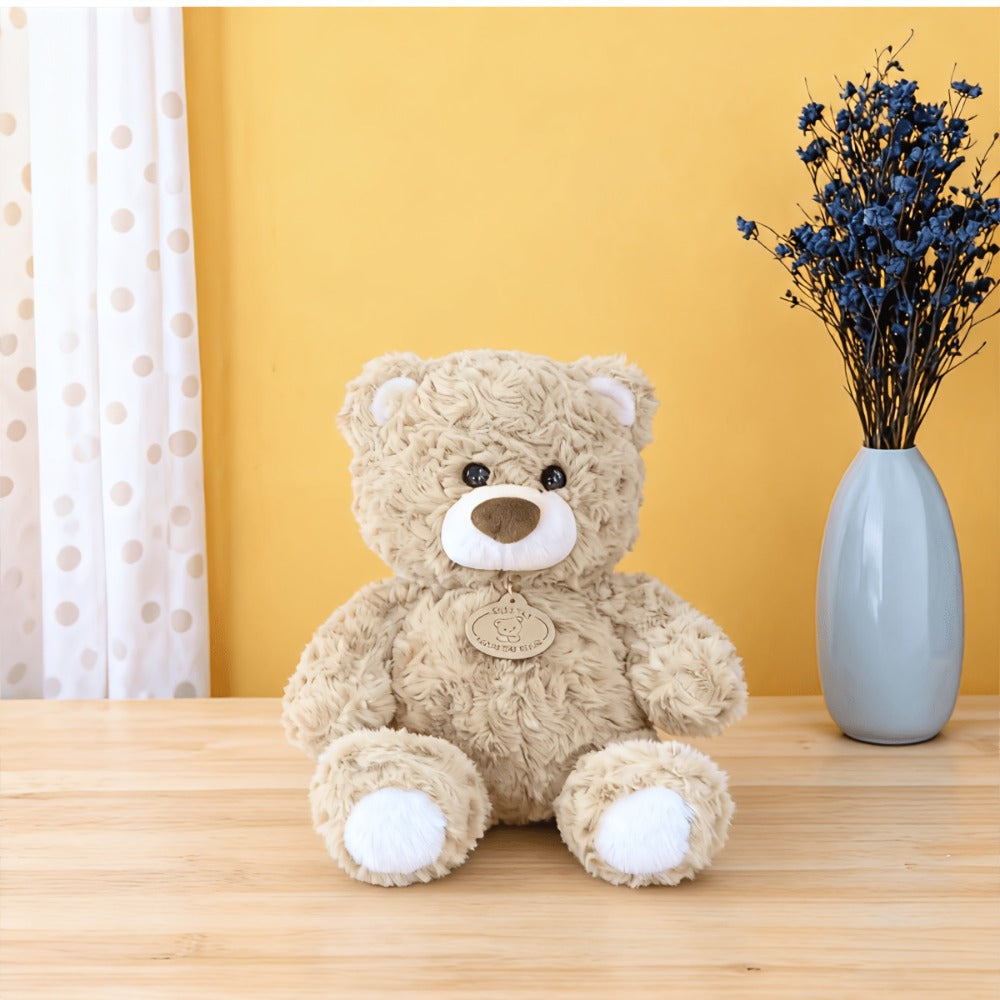 Plush Toy Oversized-Style Teddy Bear in Beige or Brown with Classic Seated Bear Details and Gifting — image 11