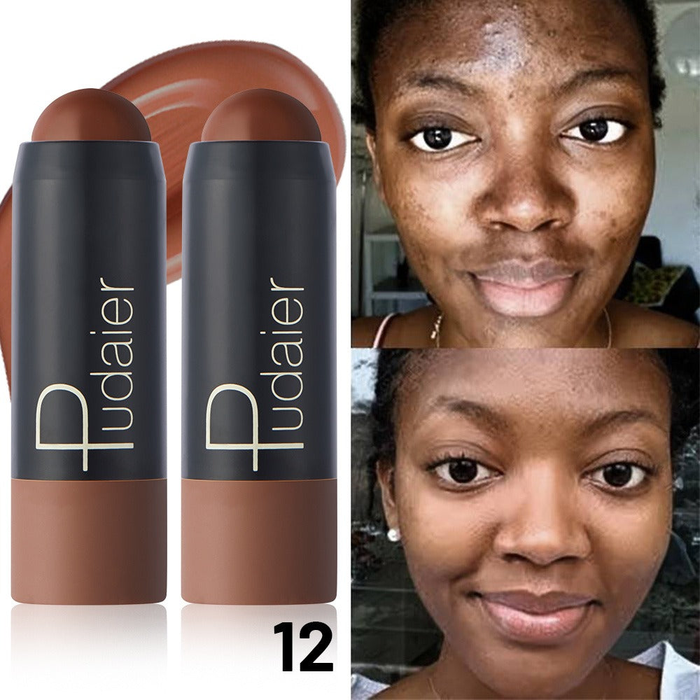 Waterproof Foundation & Concealer Stick Set 2pcs Full Coverage – Long-Lasting Sweat-Proof Buildable Formula — image 7
