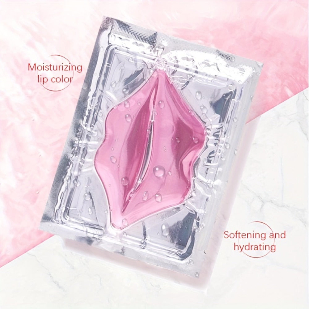 Hyaluronic Acid Eye & Lip Mask Patches, Overnight Sleeping Mask Set for Deep Moisture, Anti-Dry, Plumping & Smoothing — image