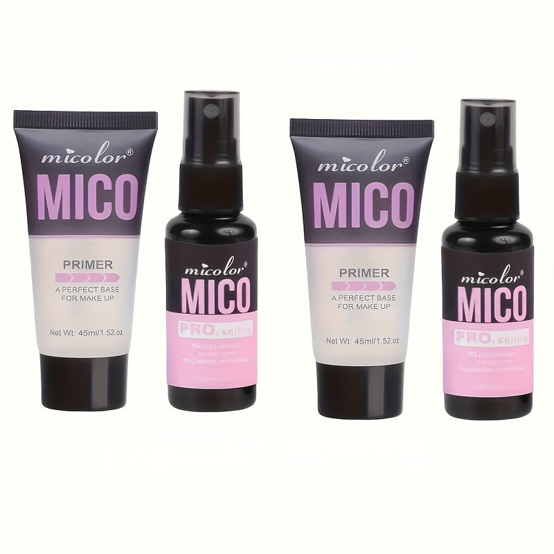 Pore Minimizing Makeup Primer Set 4pcs, HD Finish Face Base, Complexion Enhancing Lightweight Formula Under 1fl oz — image 12
