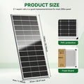 Two-Piece 400W Total Solar Panel Kit with 200W Modules, 148 x 67 cm Frames and PV Cables Pictured — image 2