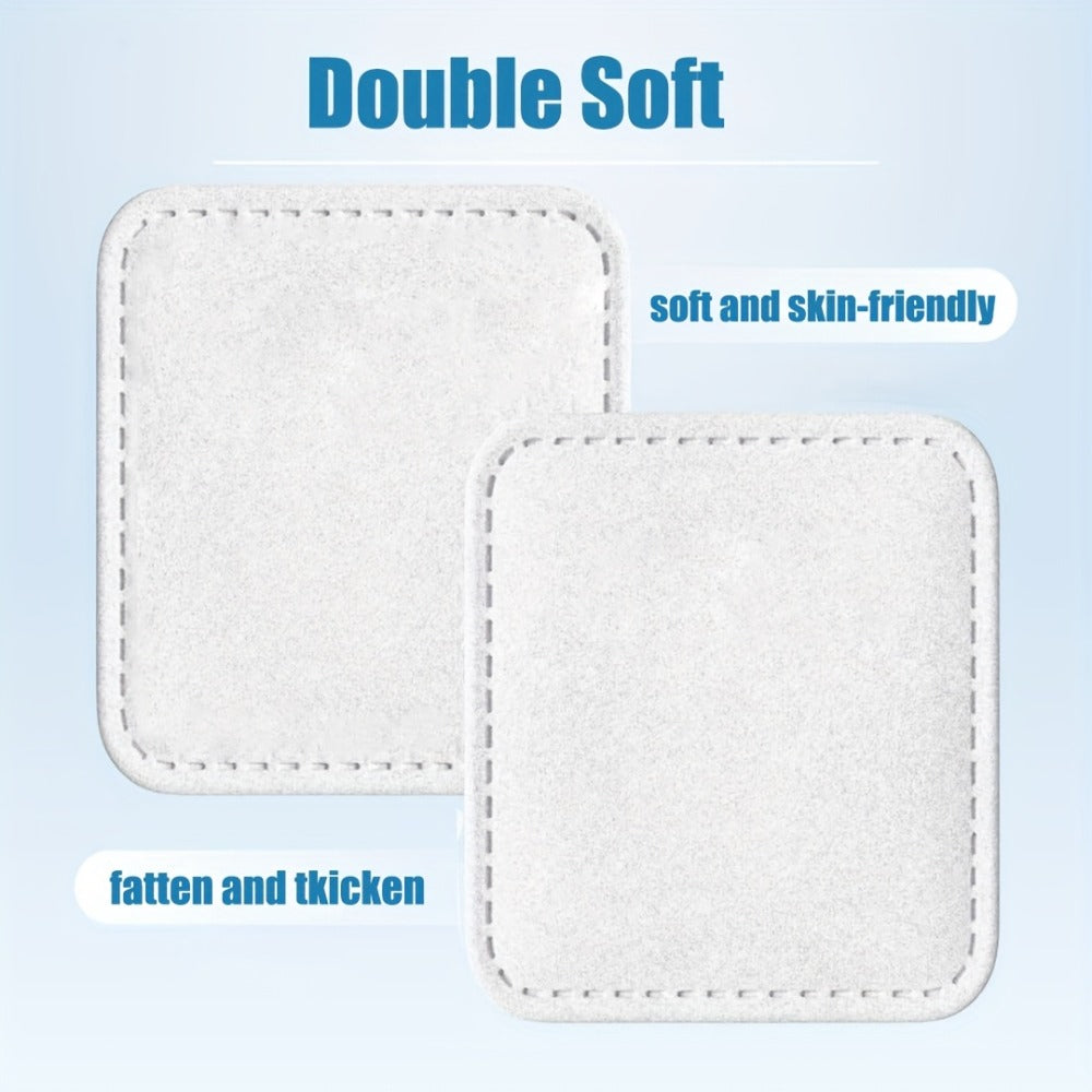 Disposable Square Cleansing Pads 200pcs (2 Boxes x 100) Extra Thick Soft Wet & Dry Facial Pads for Daily Skincare Makeup Remo