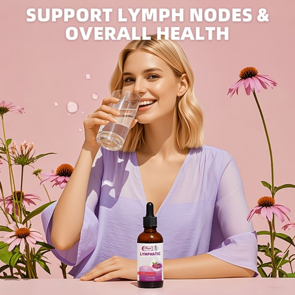 Lymphatic Health Drops 11-in-1 with Echinacea Elderberry Astragalus Burdock Root Dandelion Red Clover 2.03oz — image 5