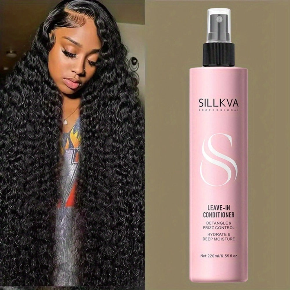 Wig Conditioner Spray with Argan Oil & Vitamin E Leave-In - Sillkva Care for Synthetic & Human Hair Wigs — image 3