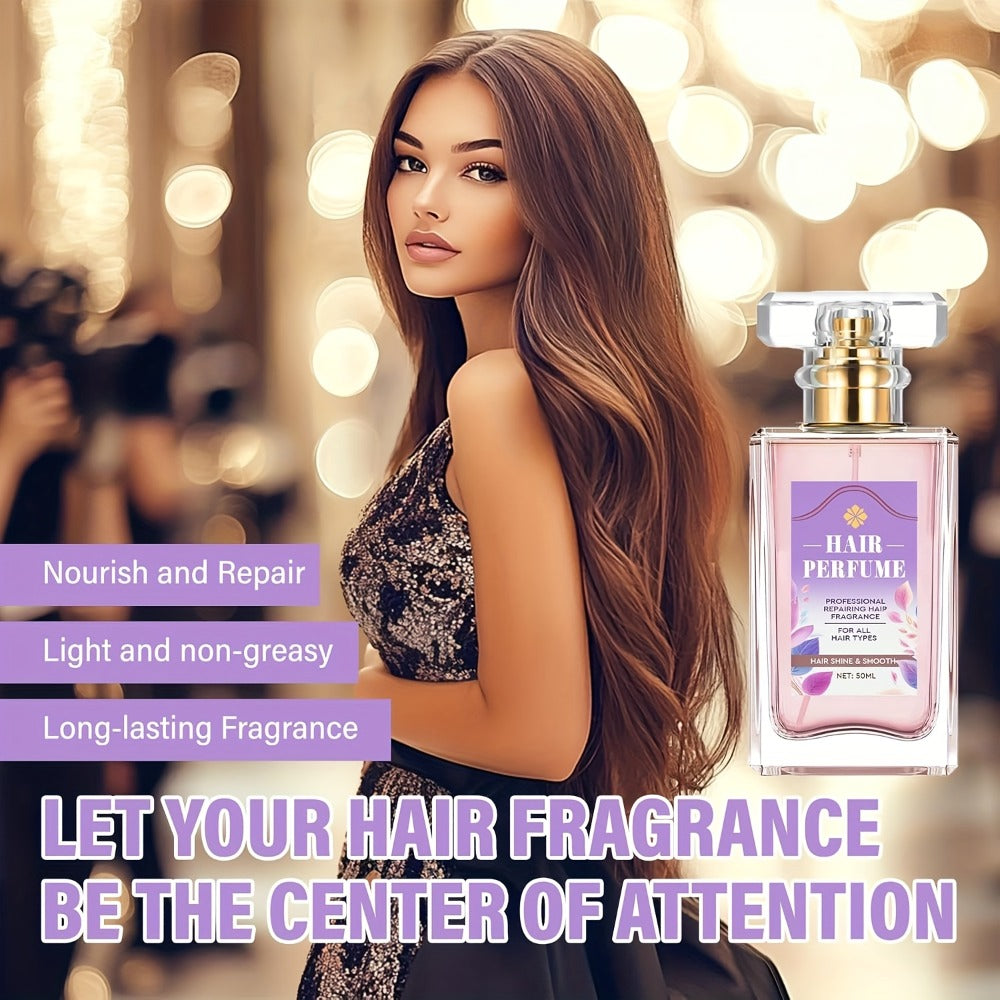 Alcohol-Free Hair Perfume Spray for Women with Squalane & Pheromone Floral Scent, Nourishing Hair Shine Oil Mist — image 8