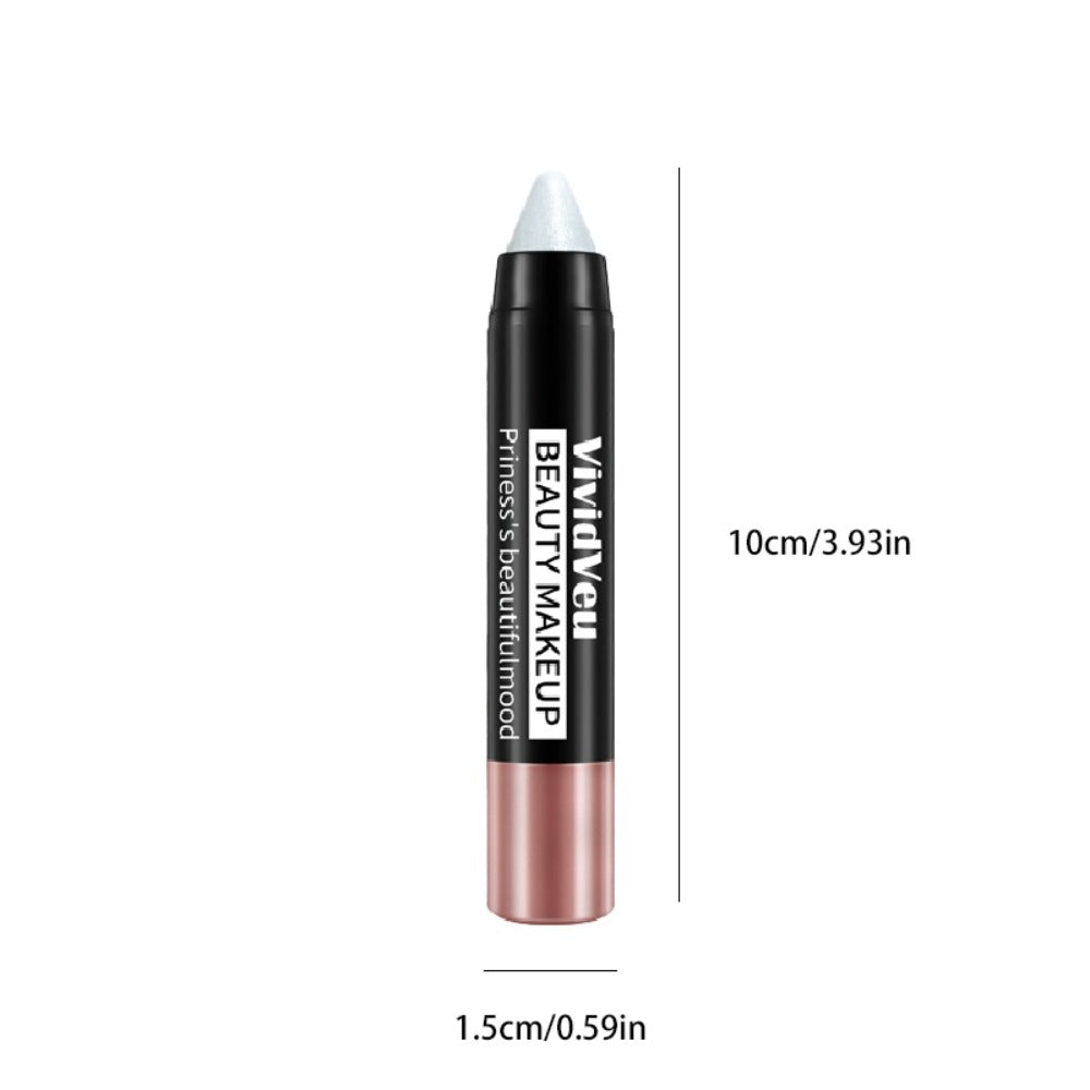 Eyeshadow Sticks 7-Piece Set Pop Color Matte, Easy Apply Smoky Eye Makeup Pencils with Eyebrow Pencil — image 5