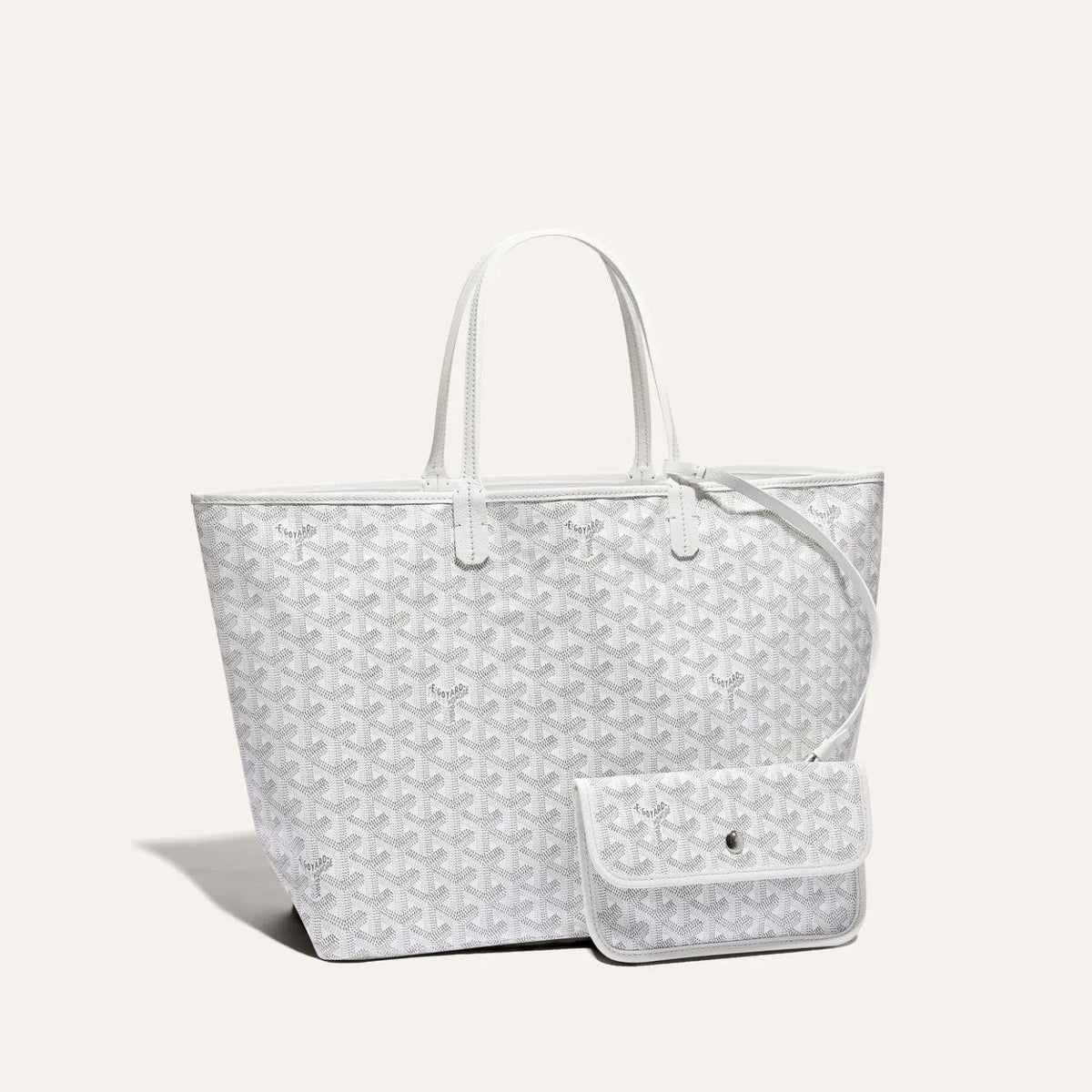 GOYARD Men's Women Saint Louis Handbag Y Full Print Casual Mother Bag Leather Shoulder Bag Tote Bags #77386