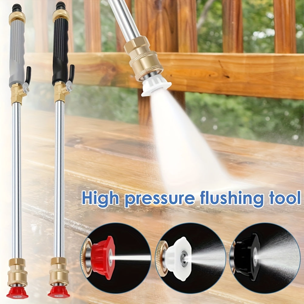Pressure Washer Wand, Garden Hose Car Patio Yard Cleaning Nozzles for Garden, Lawn and Yard Watering — image 2