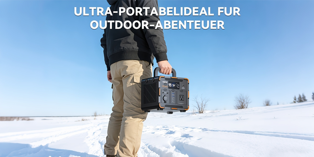 Portable Power Station 259Wh 300W or 599Wh 600W with AC, DC, USB, LiFePO4 Cell Pack and LED Light — image 23