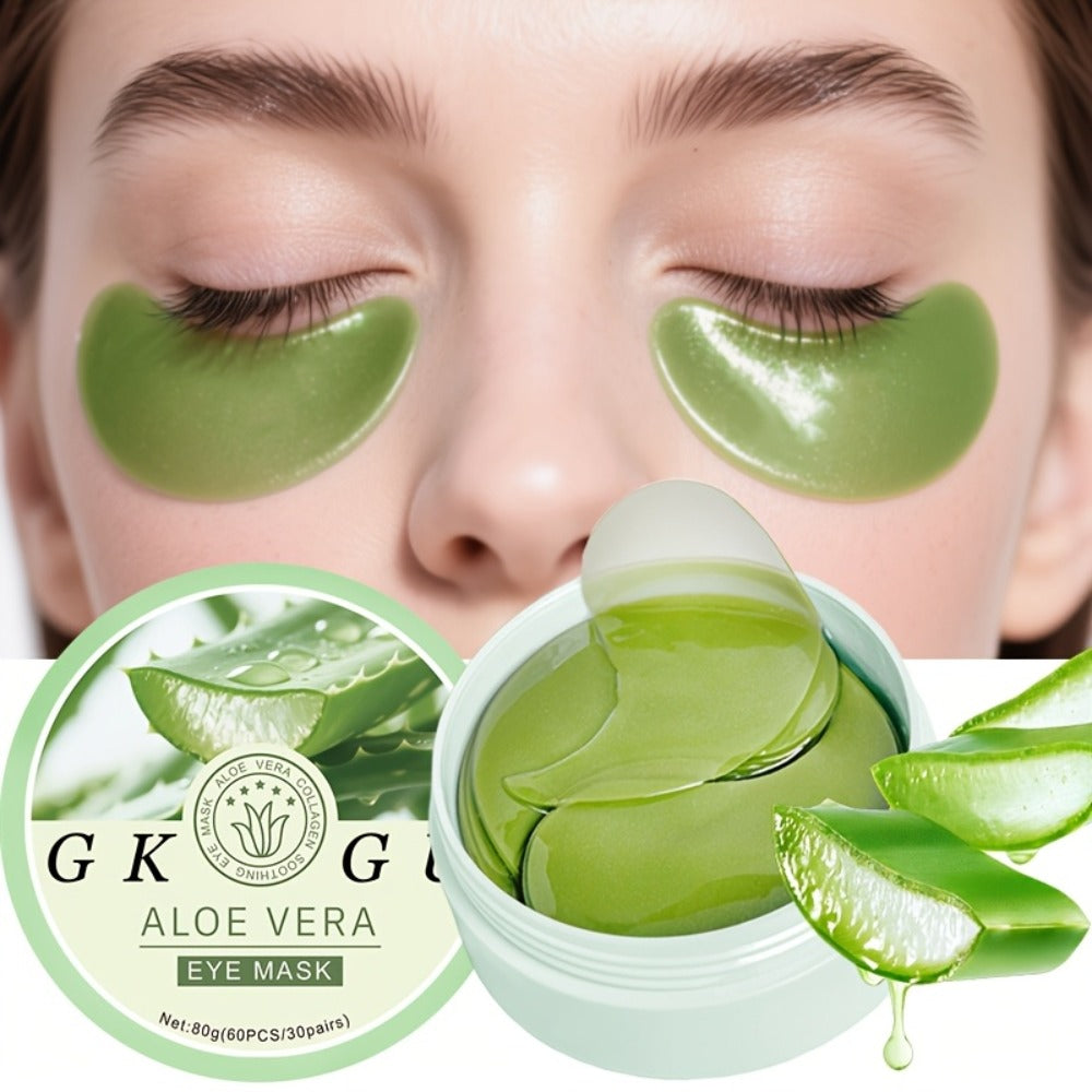 Collagen Under Eye Patches 60pcs – Arovira Hydrating Eye Mask for Dark Circles, Puffiness & Fine Lines, Firming Anti-Aging Ey