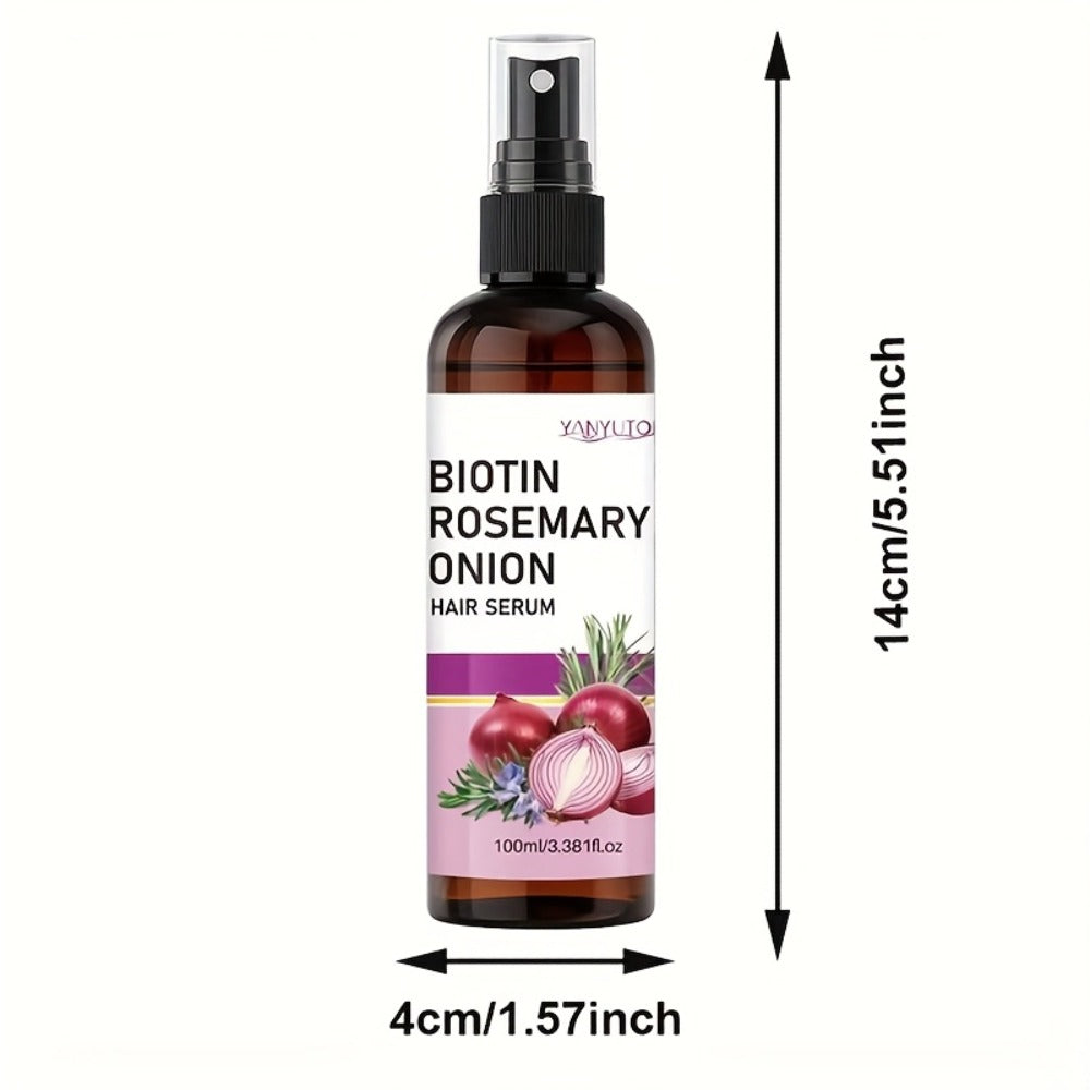 Biotin Rosemary Hair Growth Spray with Onion Extract for Bath Time, Home Spa and Personal Care — image 5