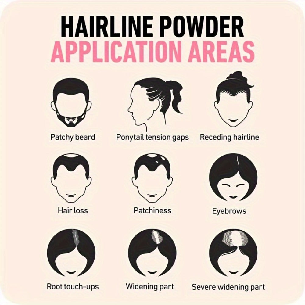 Hair Loss Cover Powder Hairline Concealer for Thinning Hair & Bald Spots – Volumizing Root Touch Up Scalp Powder — image 33