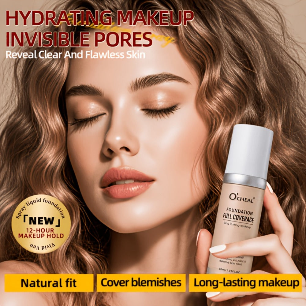 Air Cushion Foundation 2.0 Full Coverage Matte Finish Moisturizing Lightweight Buildable Liquid Foundation — image 6