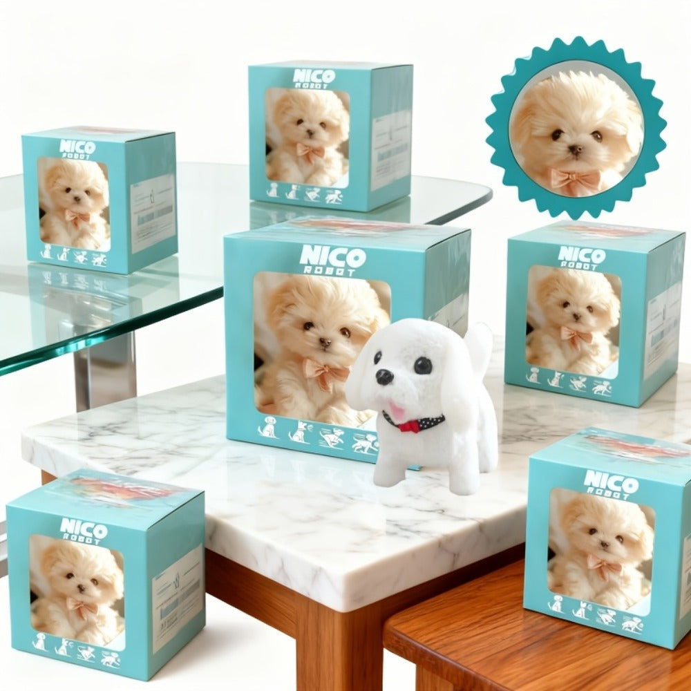 Walking Dog Toy for Kids Furry Interactive Puppy That Walks and Barks with the Listed Color, Size or Set Options for Everyday
