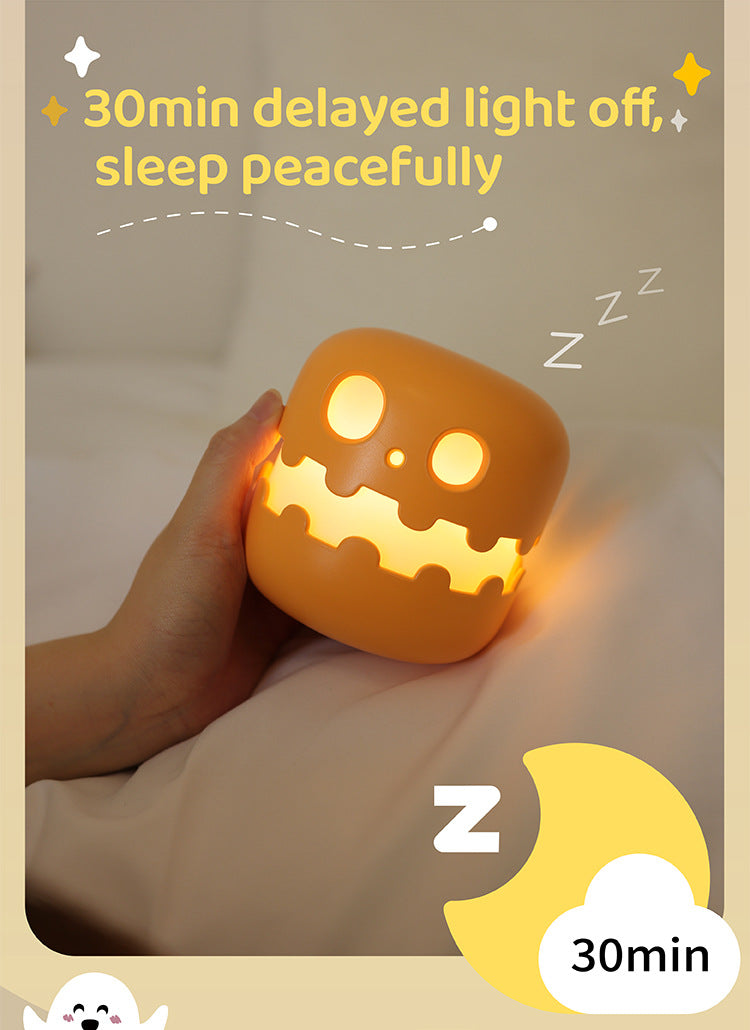 Pumpkin Lamp Bedside Halloween Funny Decoration Ambience Light For Bedrooms Living Room Decoration Kids Birthday Gift Halloween Decorations