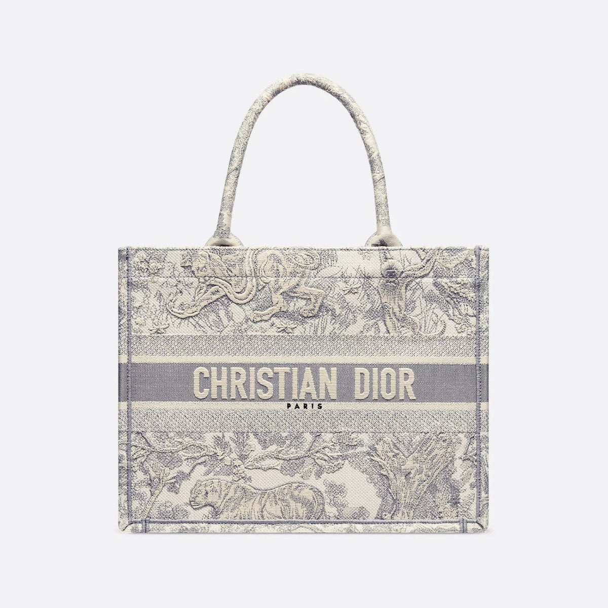 Dior Book Tote Women's Pattern Printed Embroidered Letter Printed Tweed Canvas Tote Bag Bags (please Contact Customer Service For Colour Selection Before Purchase) #76615