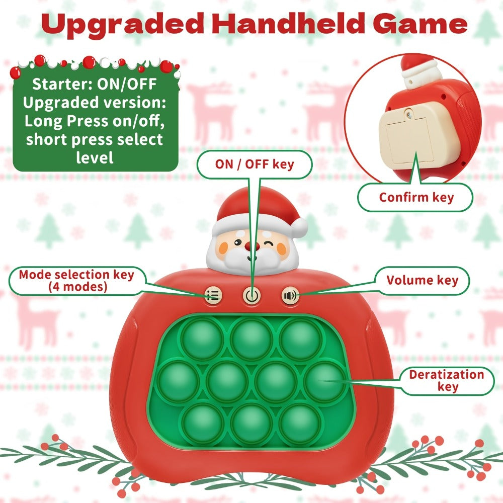 Santa Claus Pop Up Brain Game Toy for Kids with the Listed Color, Size or Set Options for Everyday Use — image 7