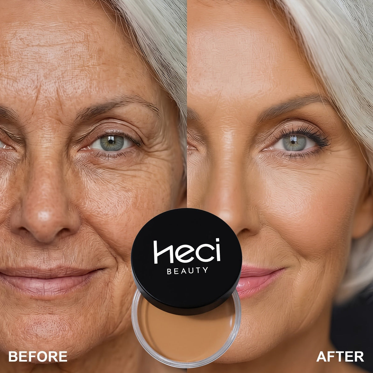 Velvet-Look Cream Foundation in 0.7 oz Round Jar with Six Shade Options from Light to Deep — image 27