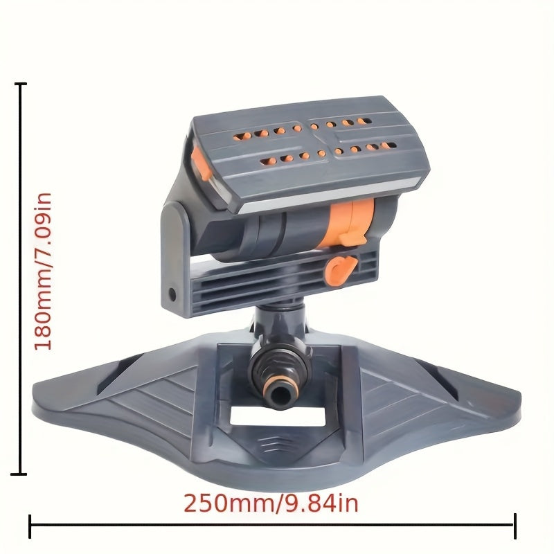 360° Rotating Garden Sprinkler Tower Head – Adjustable Swing Coverage, Lawn & Flower Bed Irrigation, Easy Install — image 4