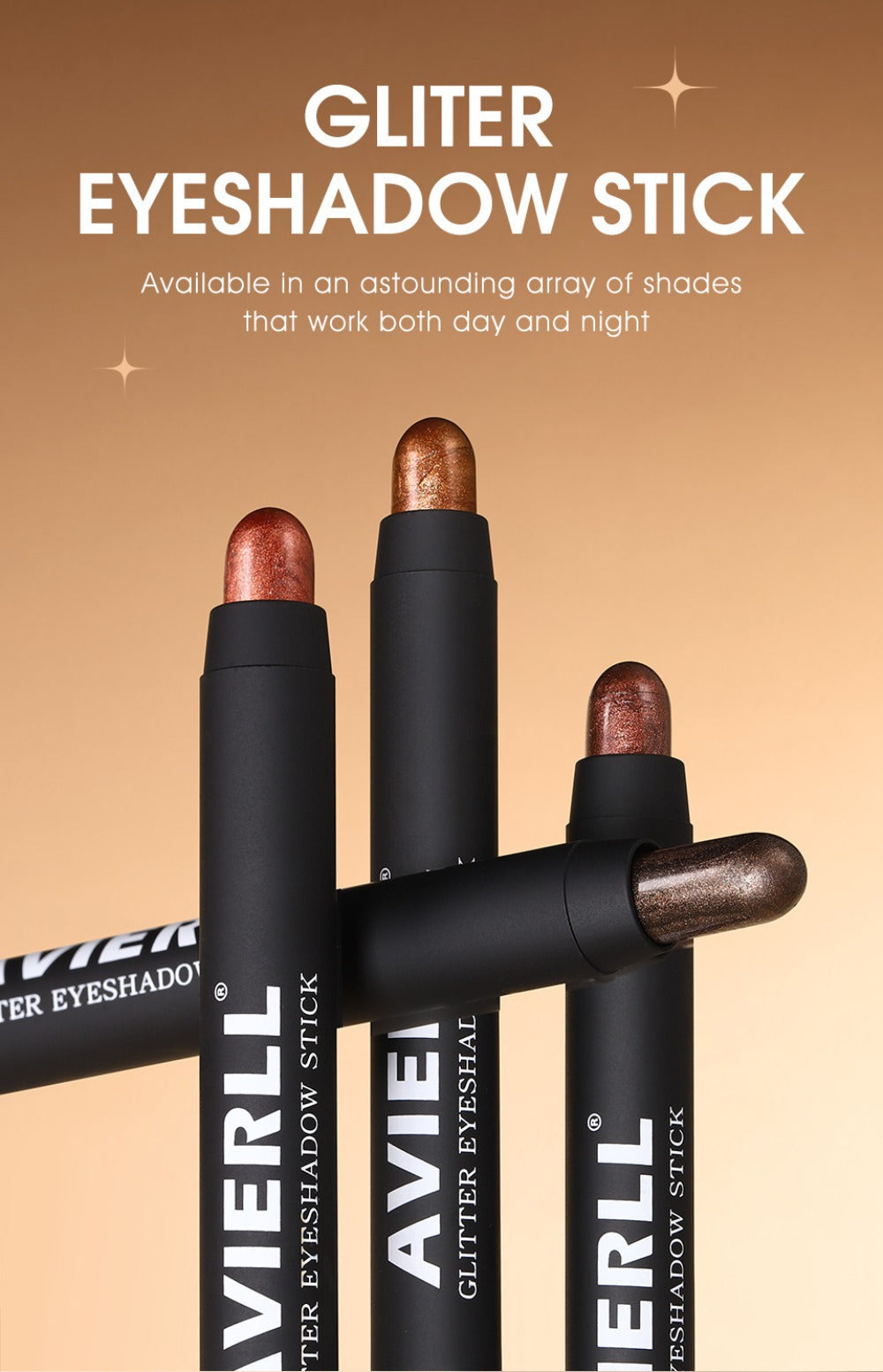 Waterproof Eyeshadow Stick Set 8 Piece, Shimmer, Pearlescent & Matte Eye Shadow Pencils, Creamy Blendable Formula — image 12