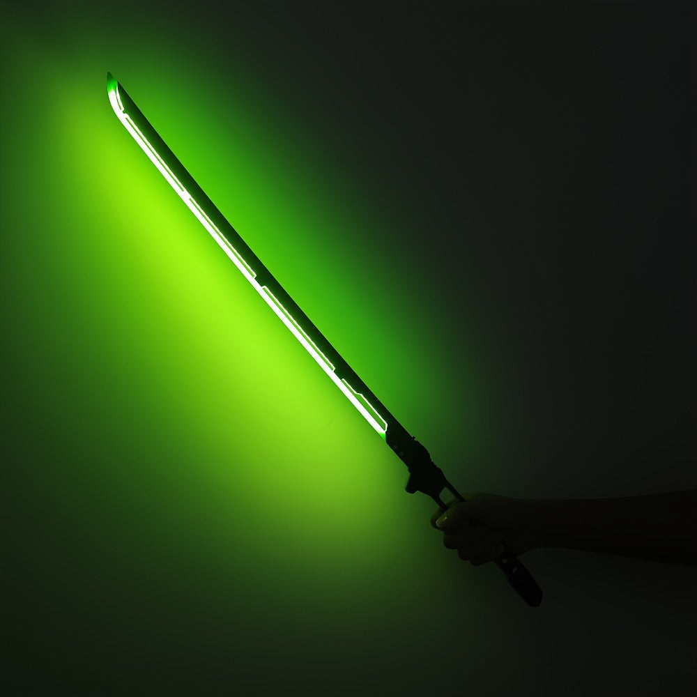 LED Cyberpunk Katana Prop 80cm Acrylic Luminous with the Listed Color, Size or Set Options for Everyday Use — image 23
