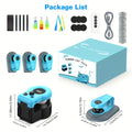Cat Toy Remote-Control Lure Machine with Track Clips, Mouse Squeak, Feather Lures and Three Colors — image 2