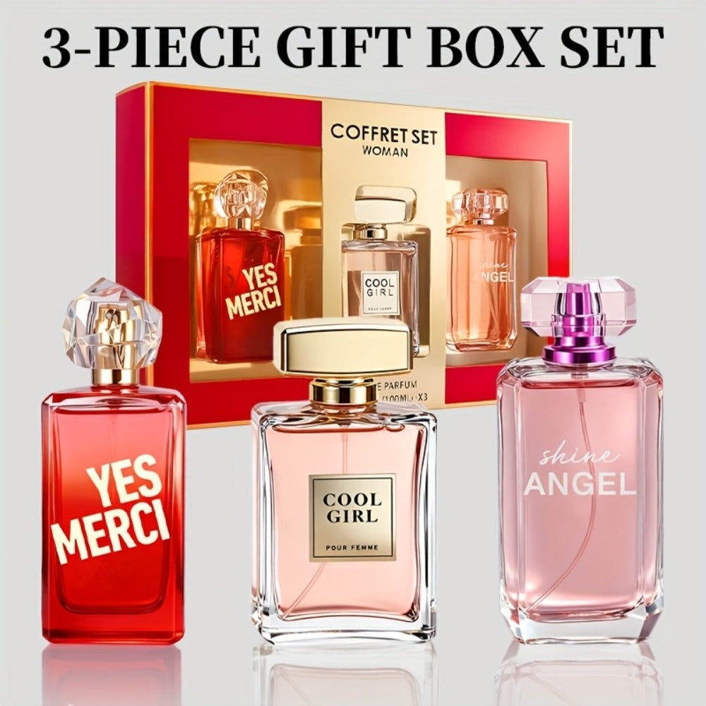 Eau de Parfum Gift Set for Women 100ml with Single-Bottle & 3-Piece Fragrance Options for Daily Wear — image 7