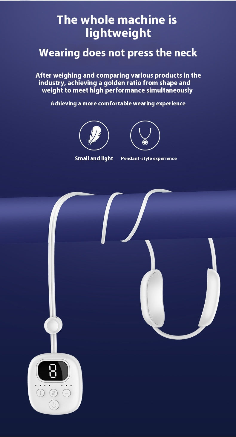 Pendant Neck Mini Neck Double Pulse Massager