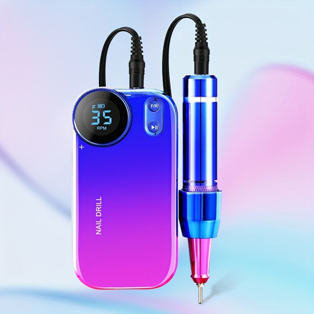 Electric Nail Polisher & Buffer Rechargeable High Power, Professional Manicure Pedicure Machine for Nail — image 10