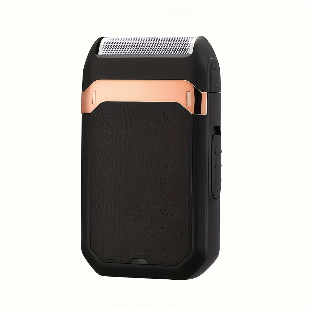 Black Foil Electric Shaver with Flip-Up Sideburn Trimmer, Rechargeable Body and 3.8-Inch Pictured Height — image 3