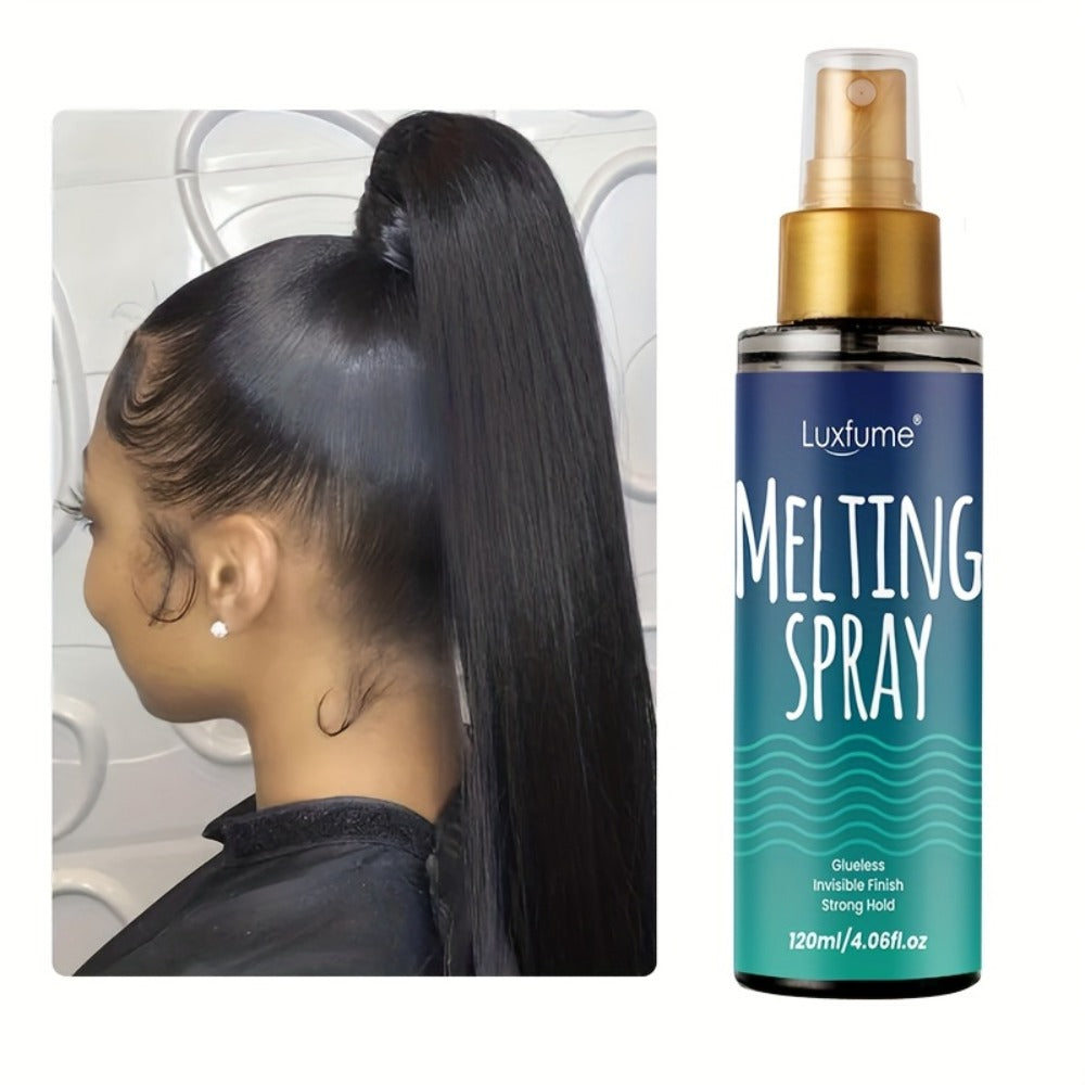 Strong Hold Hair Spray 24H for Women and Men – Flexible Natural Finish Shapes Hair, Secures Wigs and Controls Edges — image 1