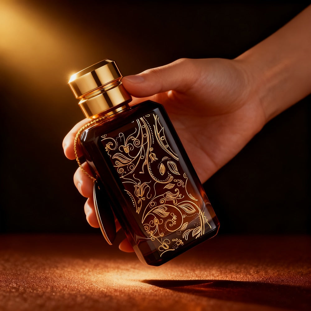 Agarwood Oud Arabic Perfume for Men 3.4 oz Luxury Woody Oriental Cologne - Dubai Middle East for Bath Time, Home Spa and Pers