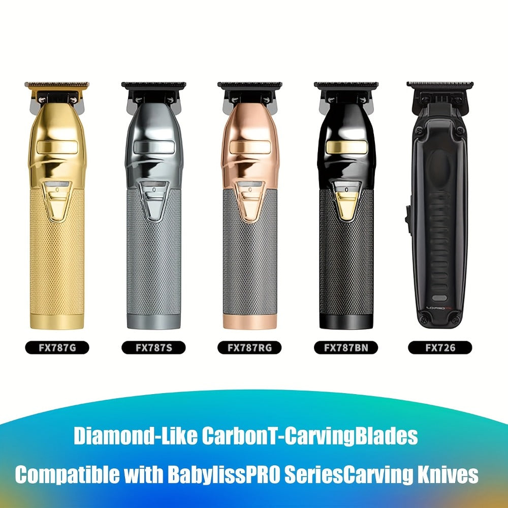 BaBylissPRO Zero-Gapped Replacement Trimmer Blades FX707C – Compatible with FX787 & FX726, Professional Barberology Grade — i