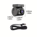 KAWA Mini 3 2K Dash Cam – 1296P QHD WiFi APP & Voice Control, Super Capacitor, Color Night Vision, WDR, Loop Recording, 24H P