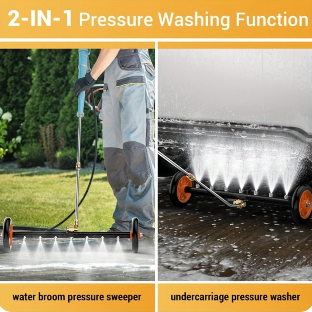 Undercarriage Cleaner with 4000 PSI Rating, Seven Nozzles, Rolling Bar and Three Extension Wands — image 3