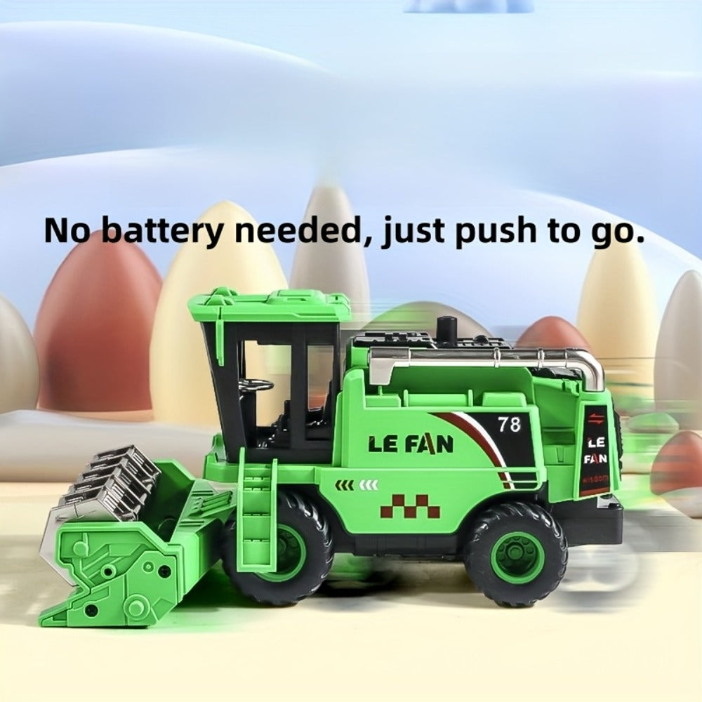 Wheat Harvester Toy Car Inertia Friction Powered Agricultural Vehicle Simulation Model for Kids Boys Girls Ages 3+ — image 7