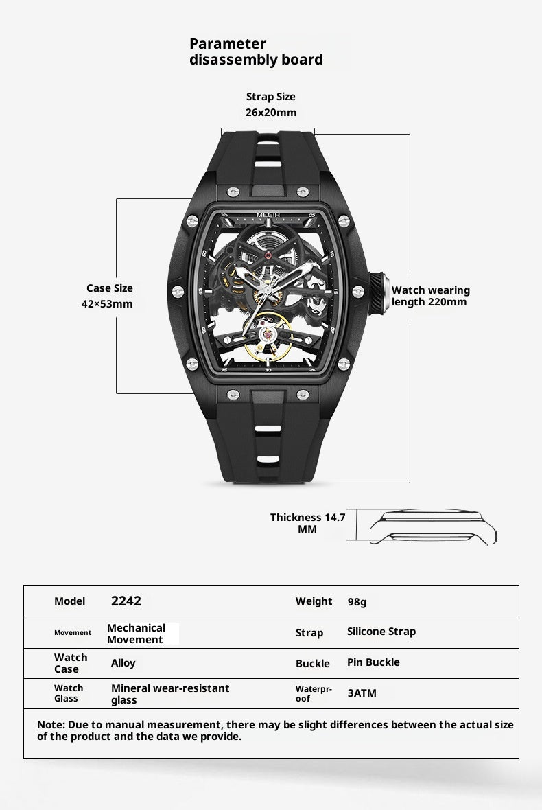 Men's Mechanical Watch Hollow Watch