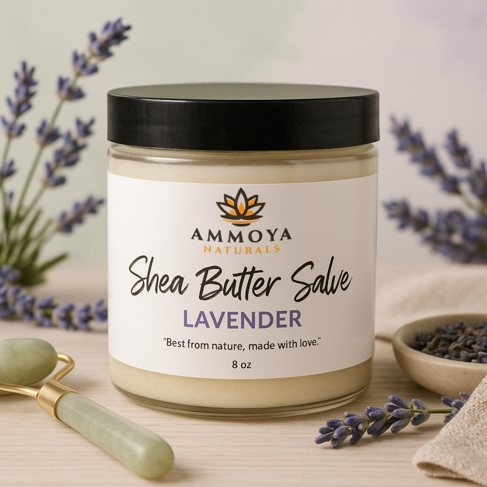 Body Butter for Dry Skin Shea Cocoa Butter Moisturizer Alcohol-Free Deep Hydration Silky Smooth 6 Scents Lavender Eucalyptus 