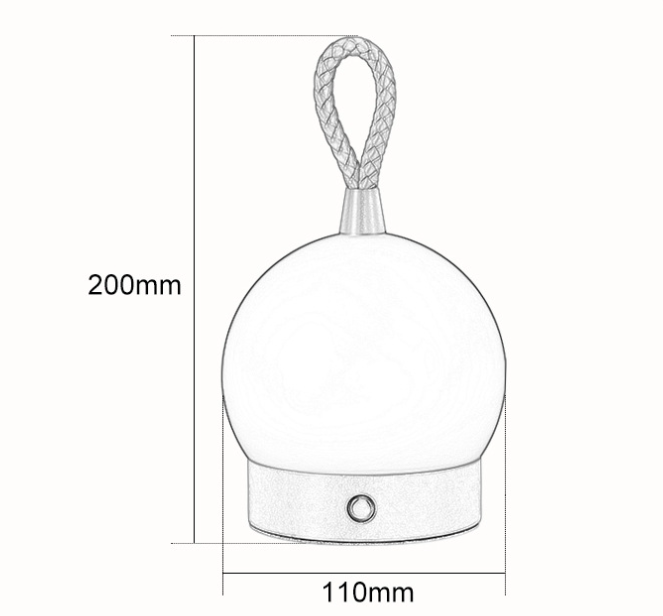 Night Light Camping Atmosphere Charging Fashion Super Birght