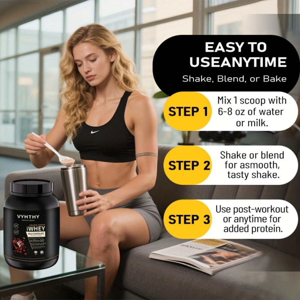 Whey Protein Powder Isolated & Hydrolyzed Blend with BCAAs, Low Carb Sports Nutrition Shake for Women — image 27