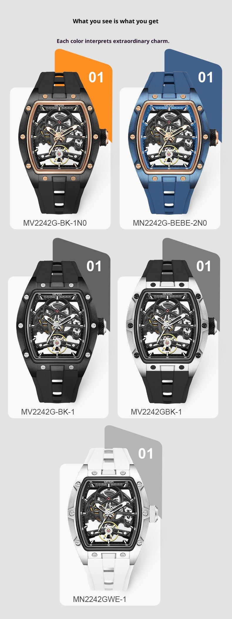 Men's Mechanical Watch Hollow Watch