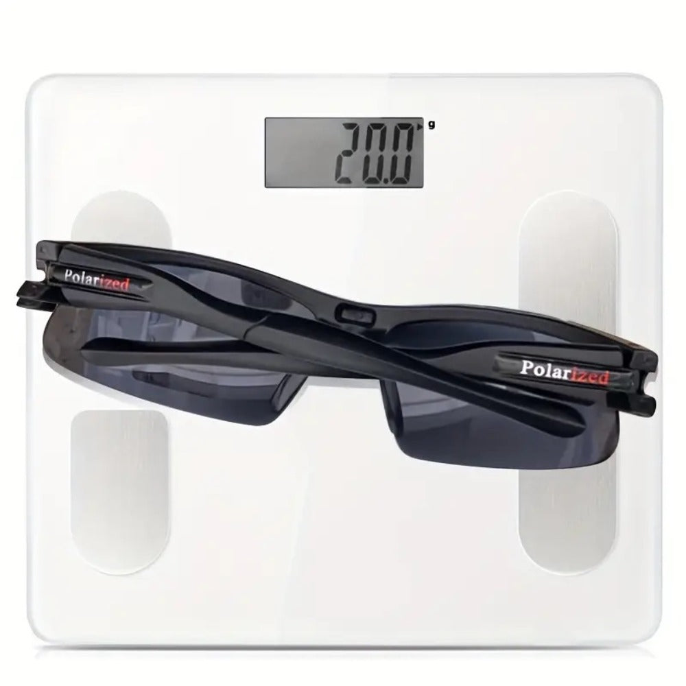 Sunglasses 3-Pack for Men with Half Frames, Lenses and Lightweight Driving Fit with Specific Frame, Lens Color and Pack Choic